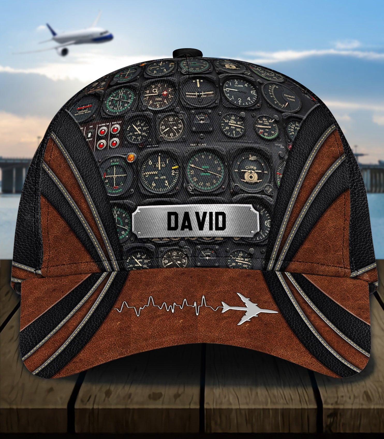 Personalized Pilot Classic Cap, Personalized Gift for Pilot