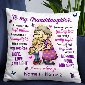 Personalized Granddaughter Pillow NB134 81O32