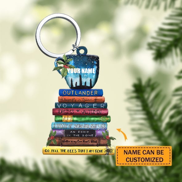 Outlander Novel Go Tell The Bees That I Am Go KEYCHAIN - Gift for Outlander Fans