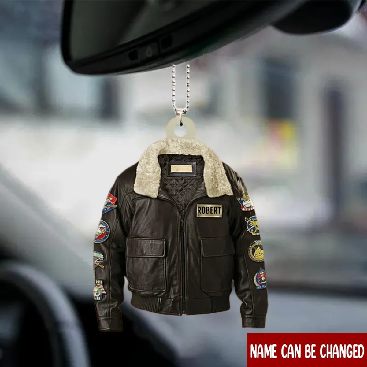 Personalized Military Coat Ornamnet