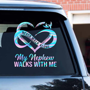 Family Never Walk Alone Memorial Decal